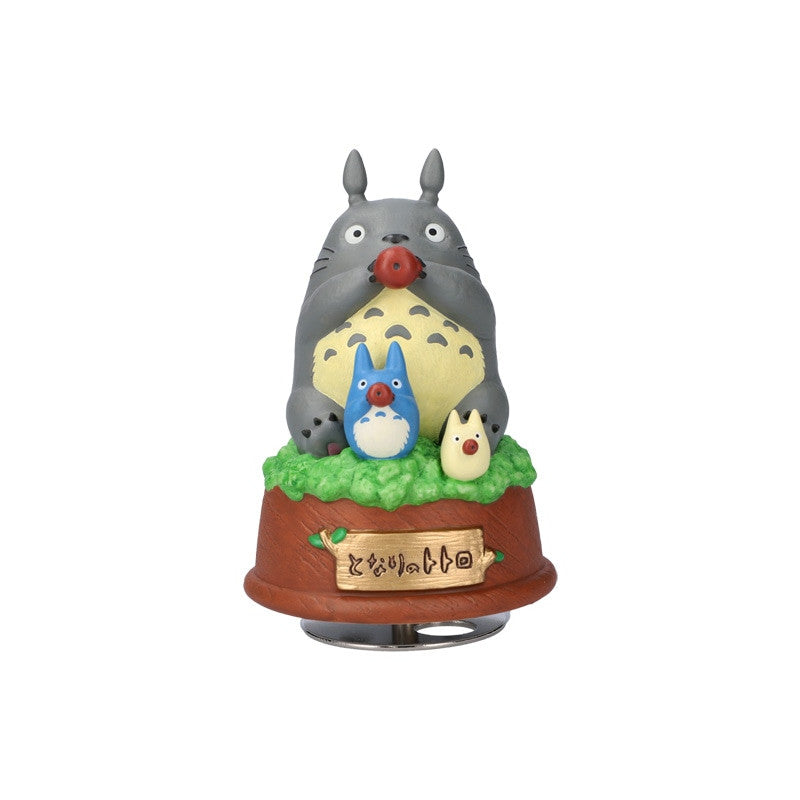 GRANDE STATUE MUSICALE TOTORO JOUE DE L’OCARINA - MON VOISIN TOTORO
