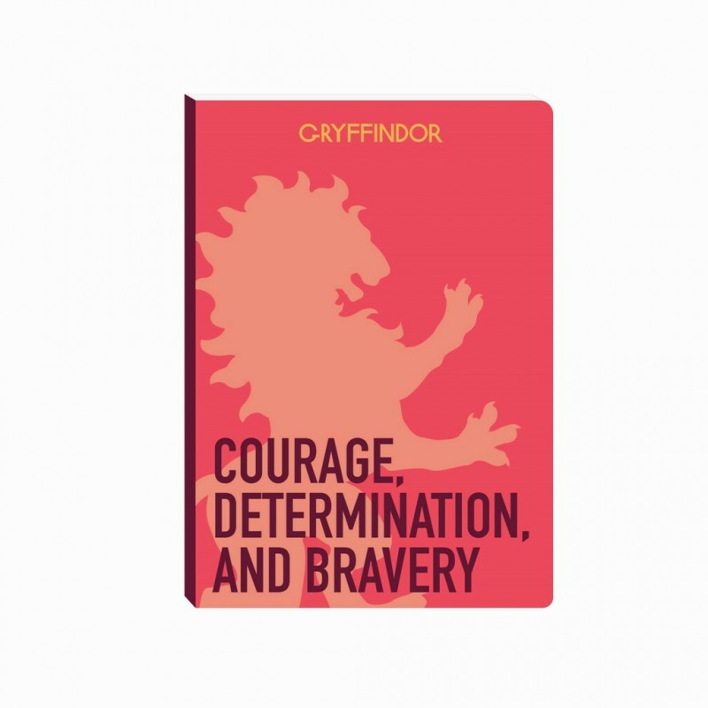 Harry Potter - Carnet de notes souple A5 Retour à Poudlard "Gryffondor" - flash vidéo