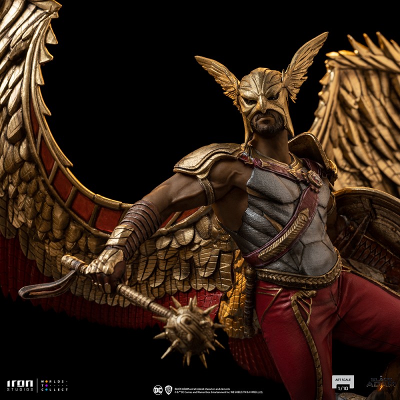 HAWKMAN - BLACK ADAM ART SCALE 1/10