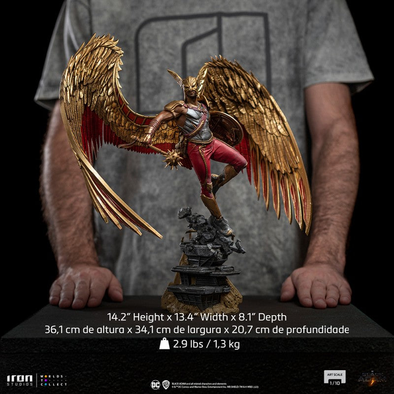 HAWKMAN - BLACK ADAM ART SCALE 1/10