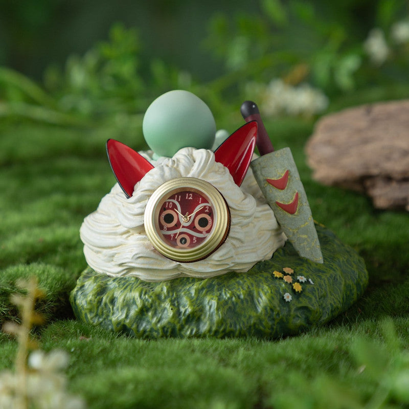 HORLOGE KODAMA ET MASQUE - PRINCESSE MONONOKÉ