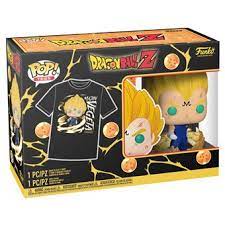 Funko Pop! & Tee: Dragon Ball Z: Majin Vegeta (Glow in the Dark) - M - flash vidéo