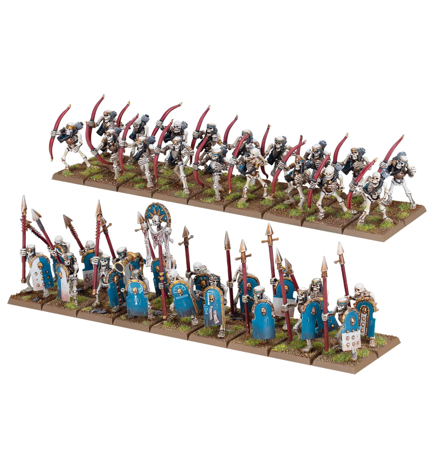Guerriers/Archers Squelettes des Rois des Tombes
