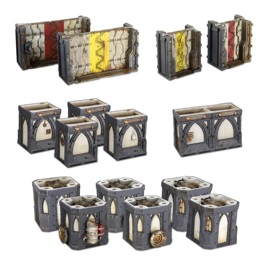 Necromunda: colonnes et murs de Zone Mortalis