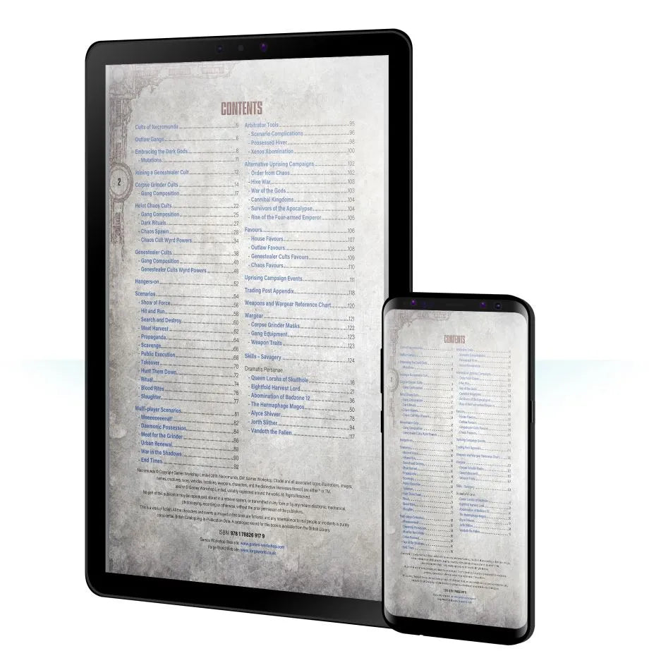 Necromunda: The Book of Ruin (Anglais)