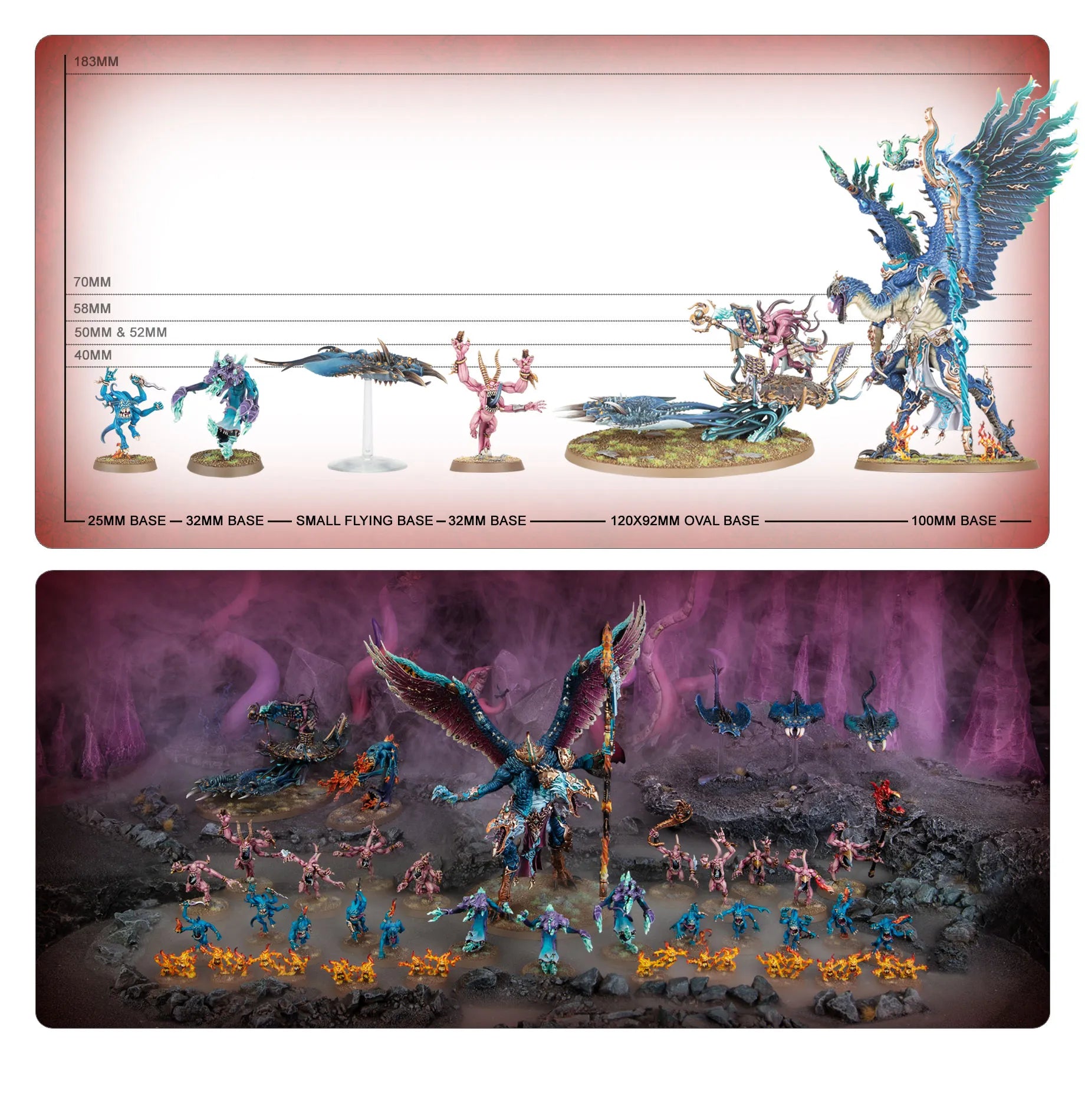 Bataillon: Disciples de Tzeentch – Cavalcade du Feu Mutant
