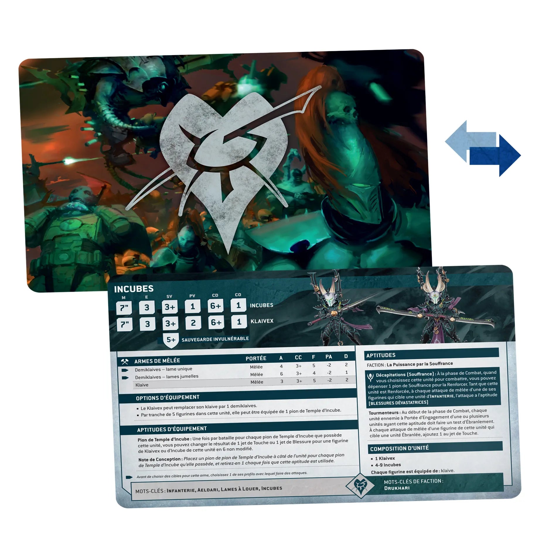 Cartes Techniques: Drukhari
