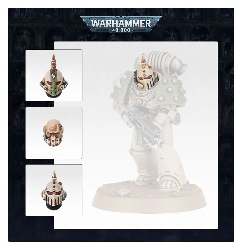 Death Guard MKVI Heads