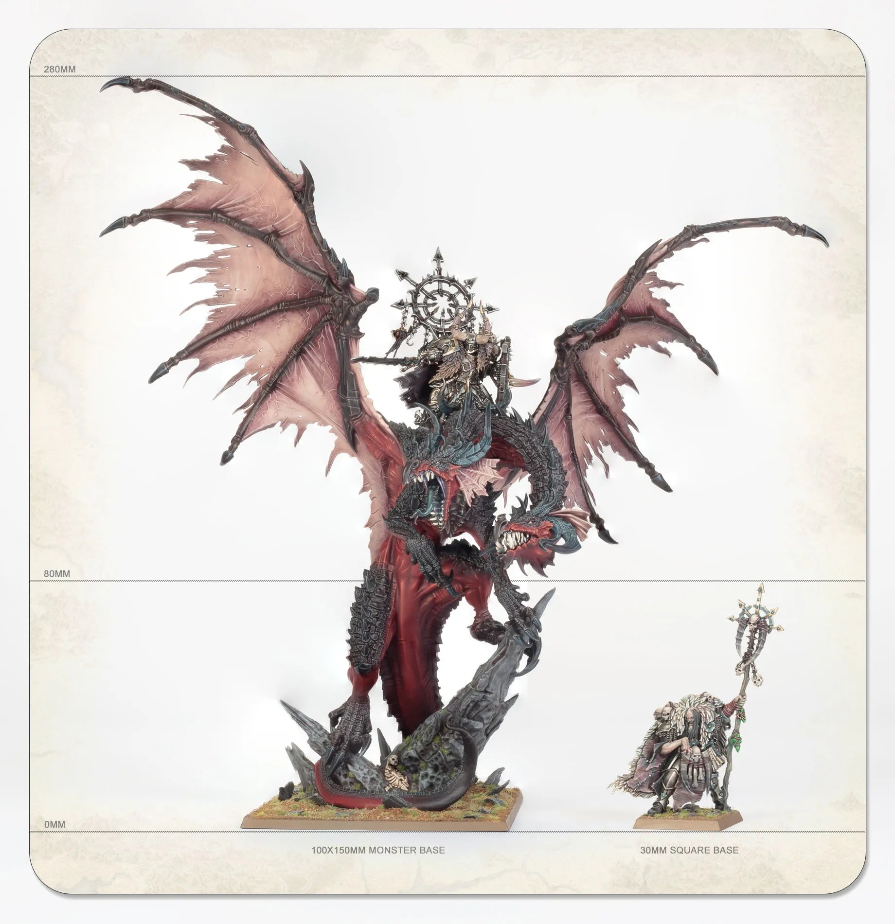 Seigneur/Sorcier sur Dragon du Chaos