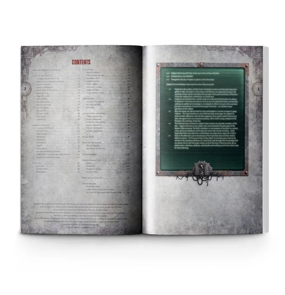 Necromunda: House of Artifice (Anglais)