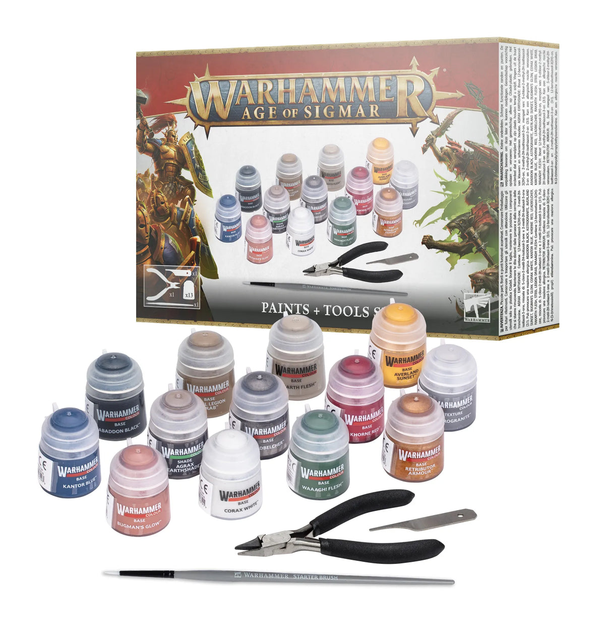 Warhammer Age of Sigmar: Set Peinture + Outils