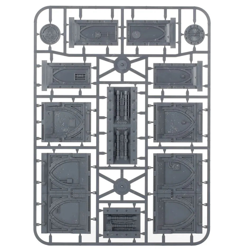 Necromunda: colonnes et murs de Zone Mortalis