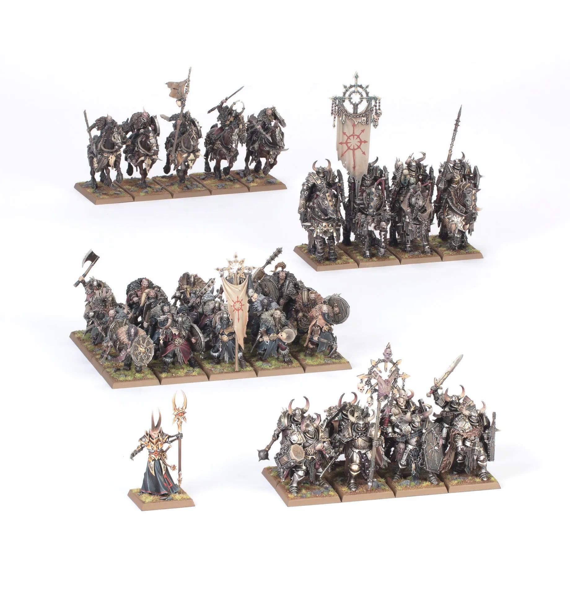 Guerriers du Chaos: Armée de Colonne de Bataille
