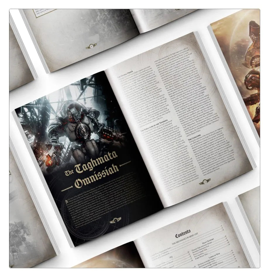 Liber Mechanicum: Livre d’Armée Forces de l’Omnimessie