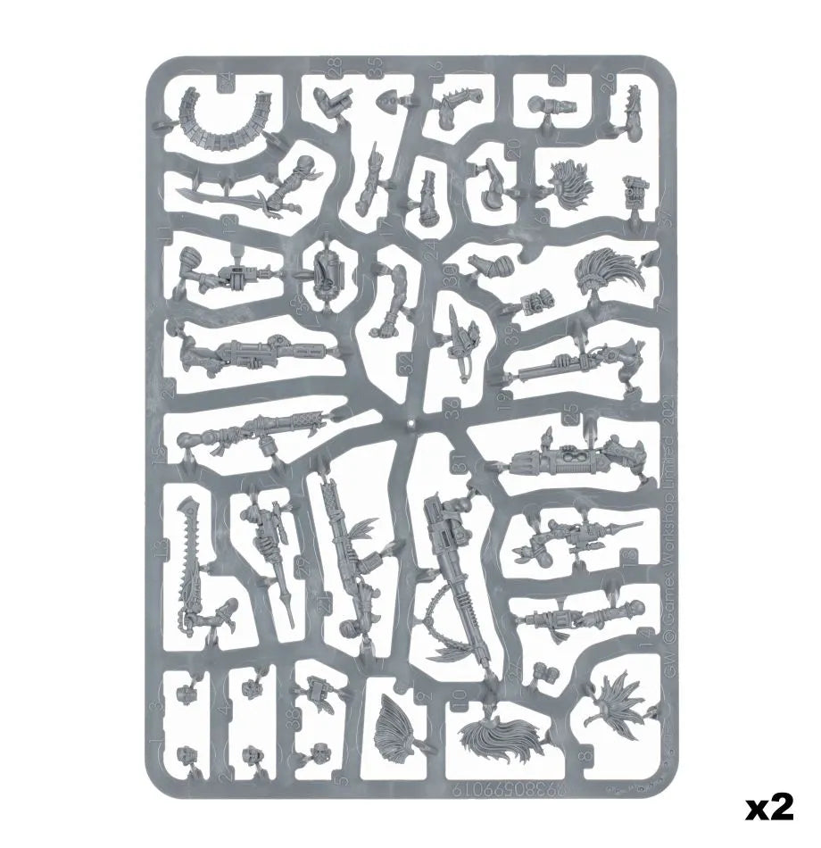 Armes et améliorations Escher