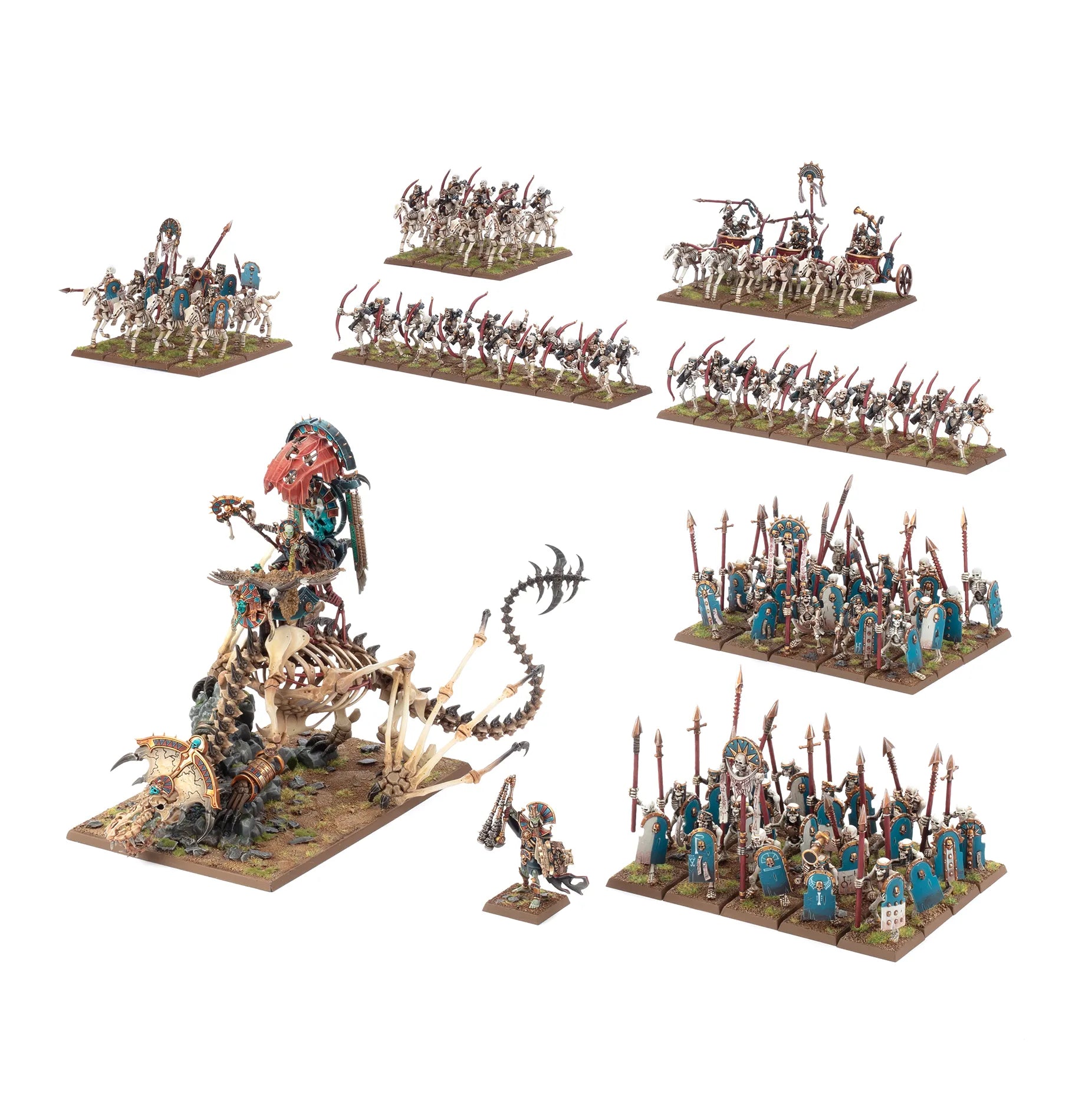 Set de Base Warhammer: The Old World – Édition des Rois des Tombes de Khemri