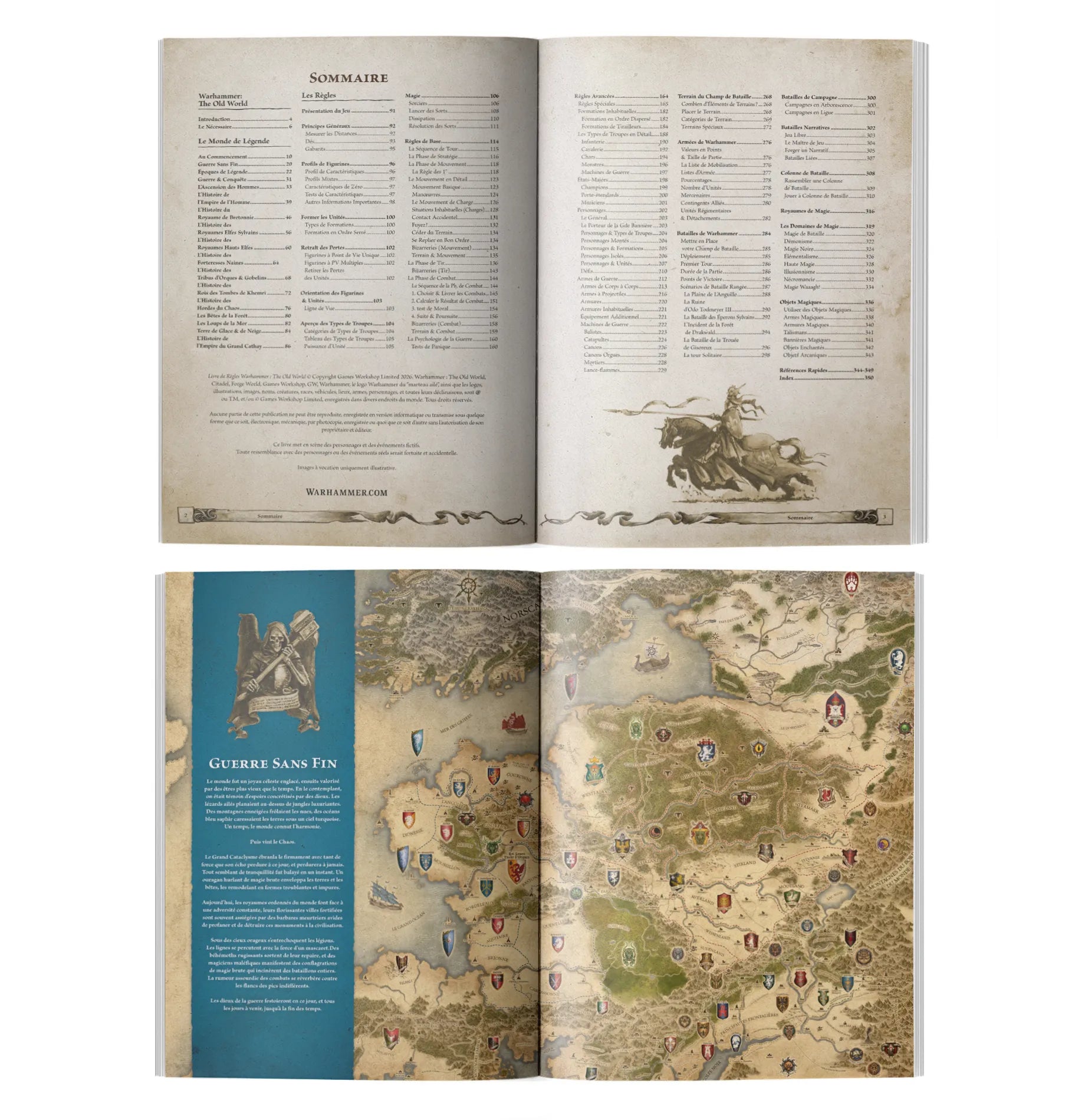 Livre de Règles Warhammer: The Old World