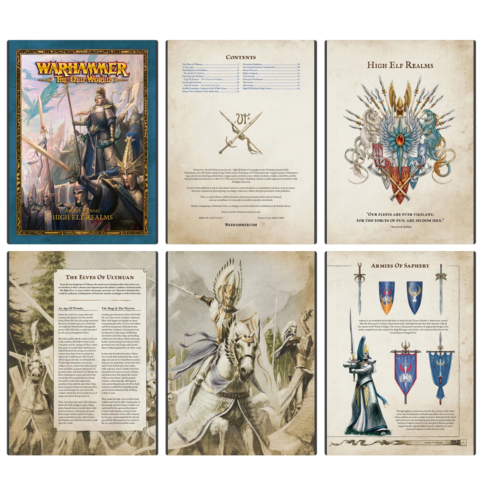 Arcane Journal: High Elf Realms (ePub) (Anglais)