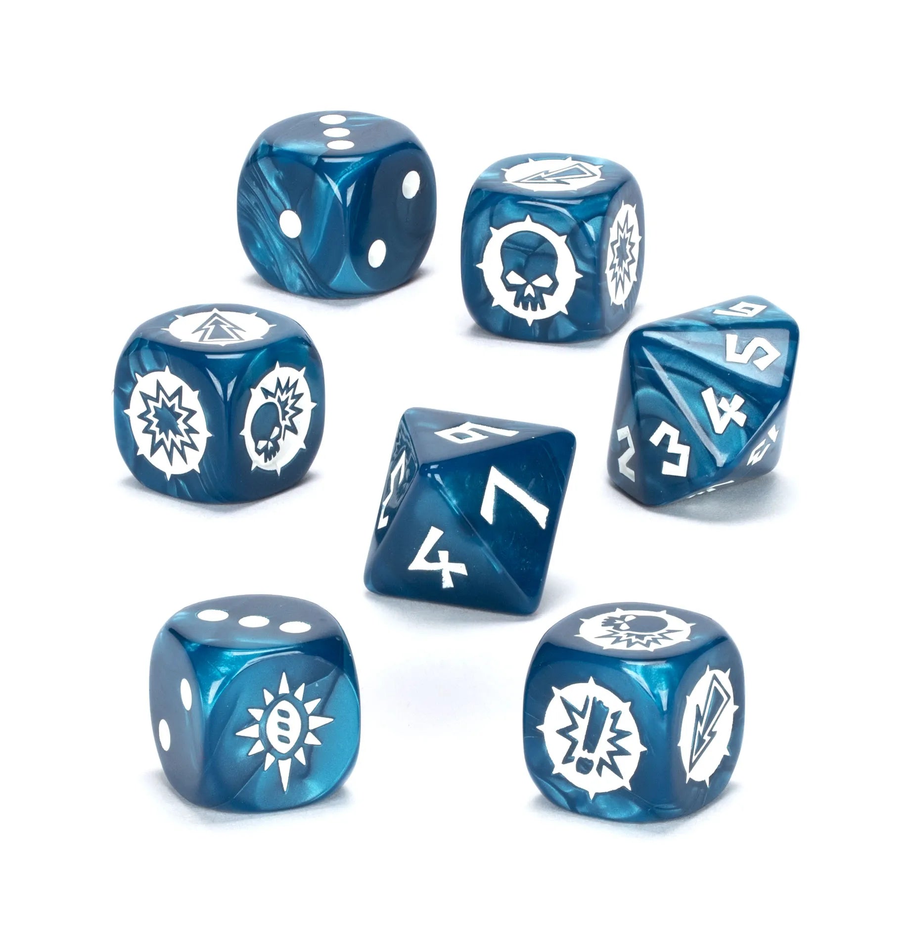Blood Bowl: Set de Dés des Hauts Elfes