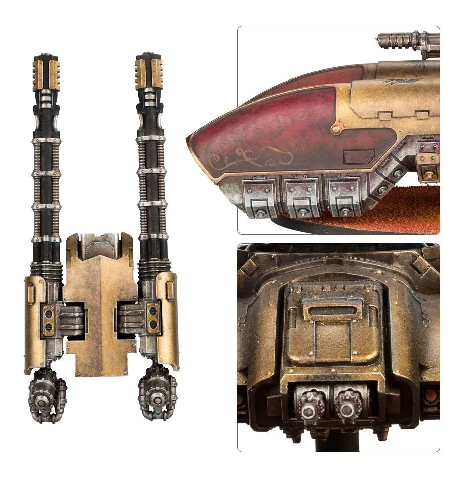 Char Antigrav Caladius de la Legio Custodes