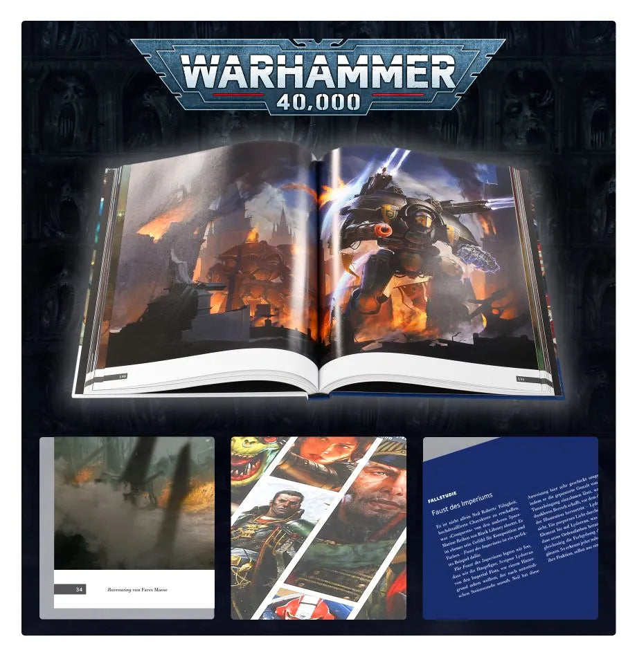 Black Library: Die Titelbilder von Warhammer 40.000 (Hardcover)