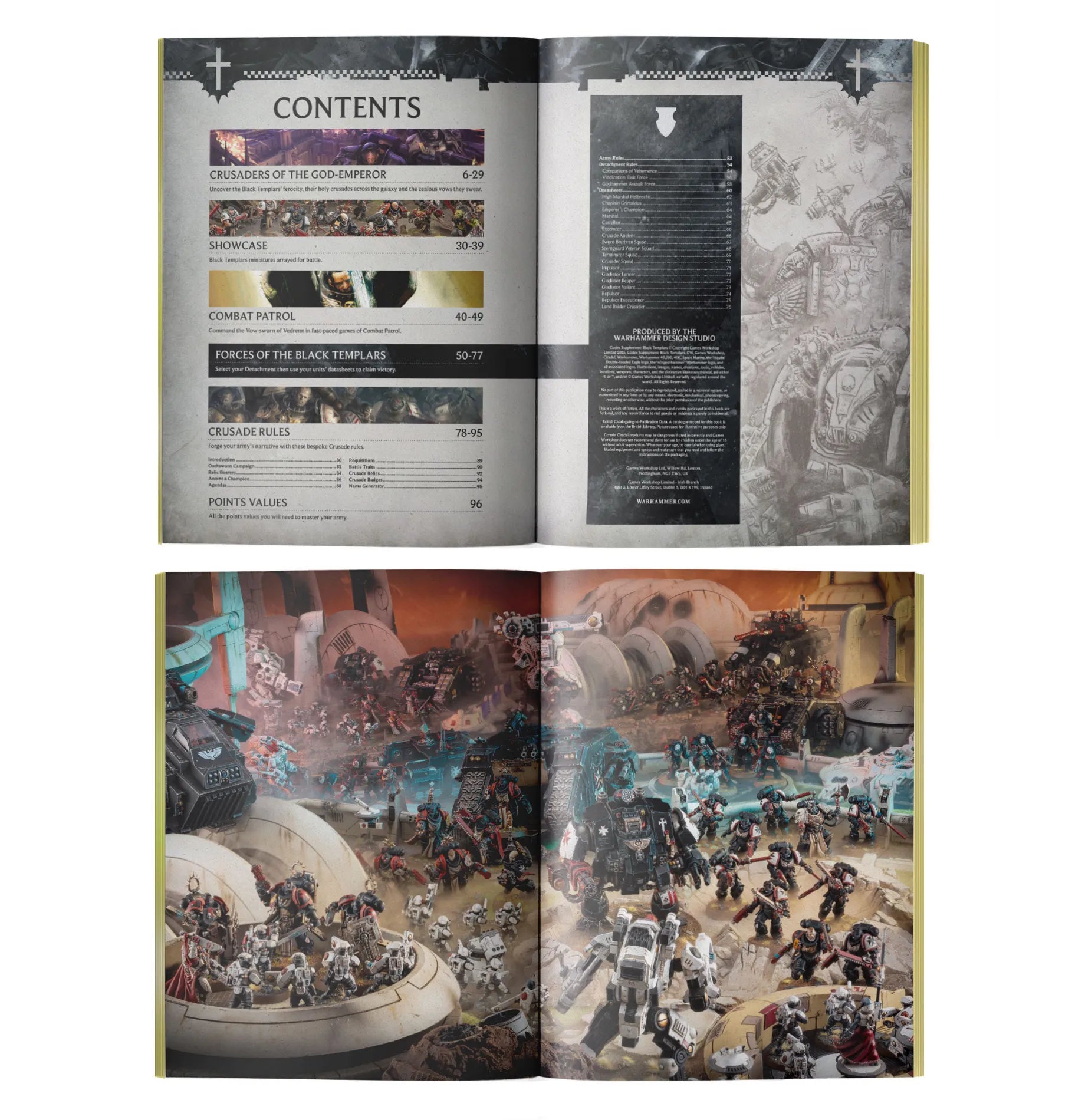 Codex Supplement: Black Templars (Collector's Edition) (Anglais)
