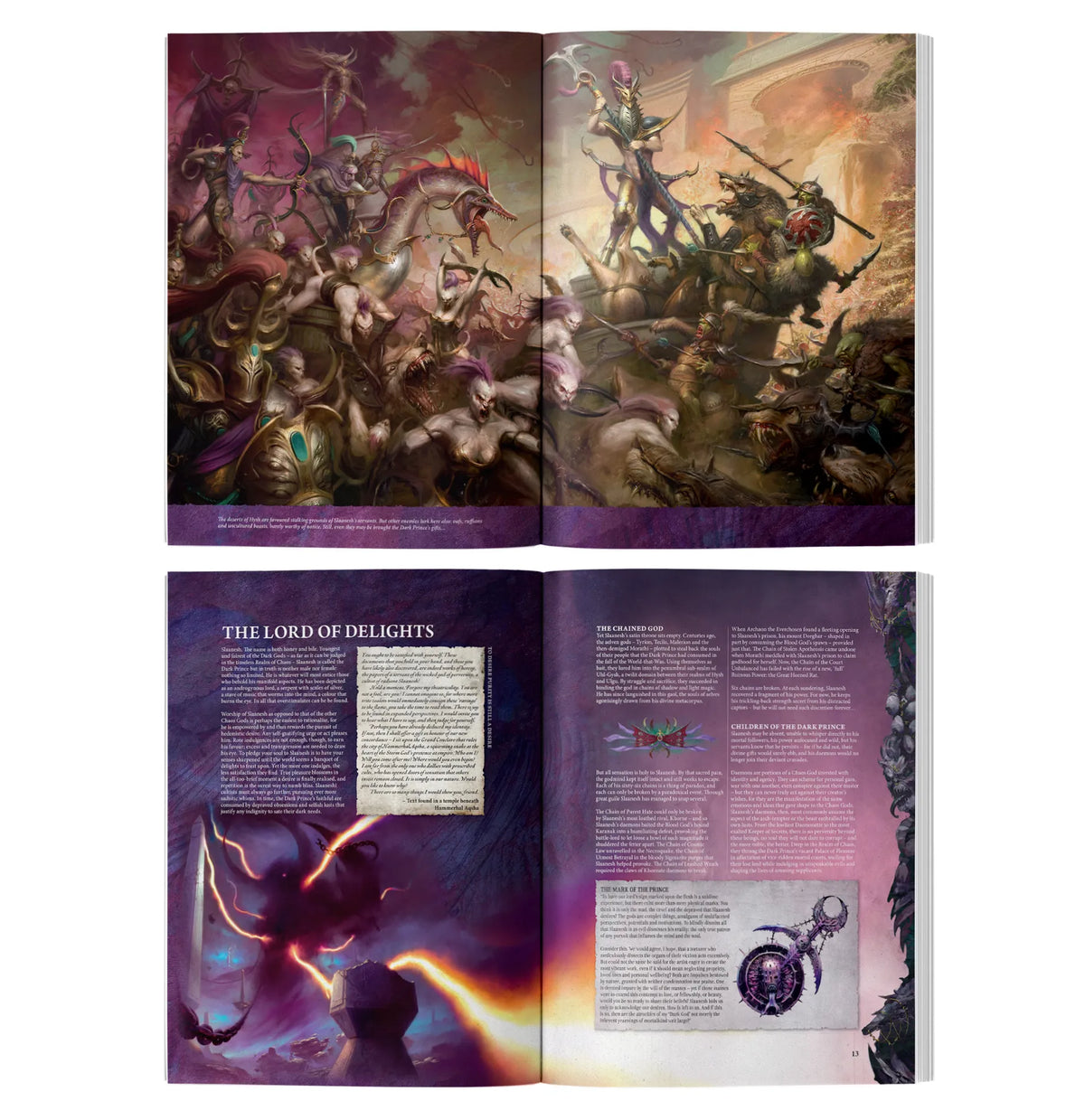 Chaos Battletome: Hedonites of Slaanesh (Anglais)