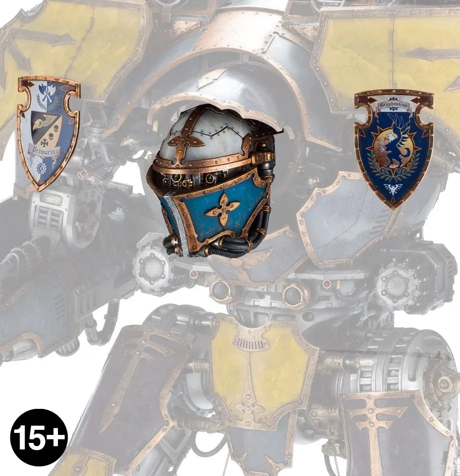Tête de Titan Warlord Modèle Mars-Alpha