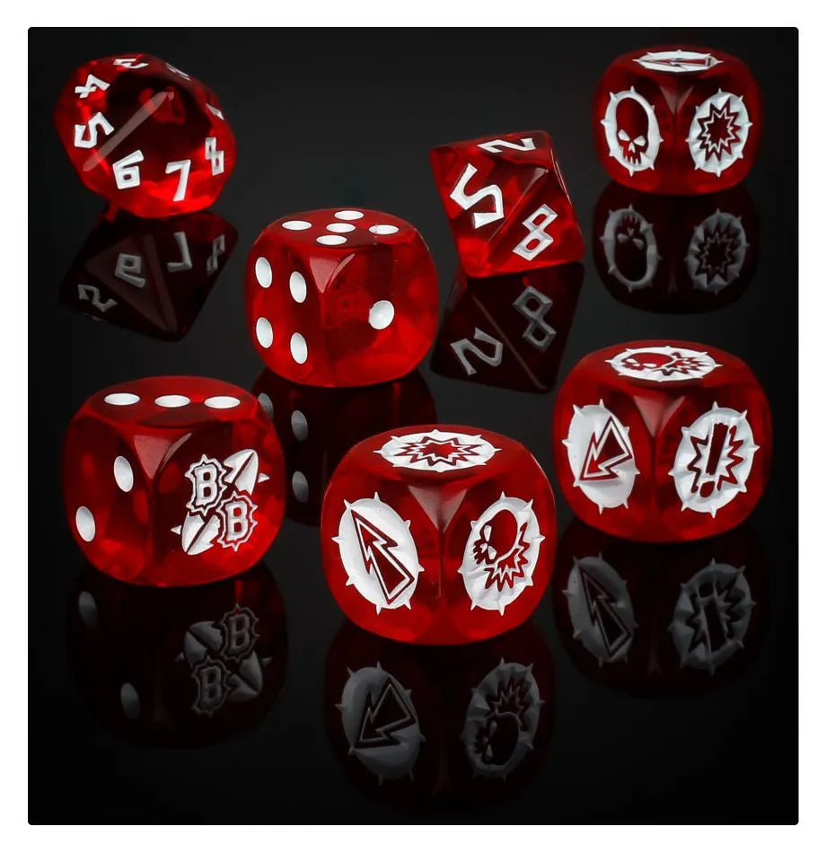 Set de dés pour Blood Bowl