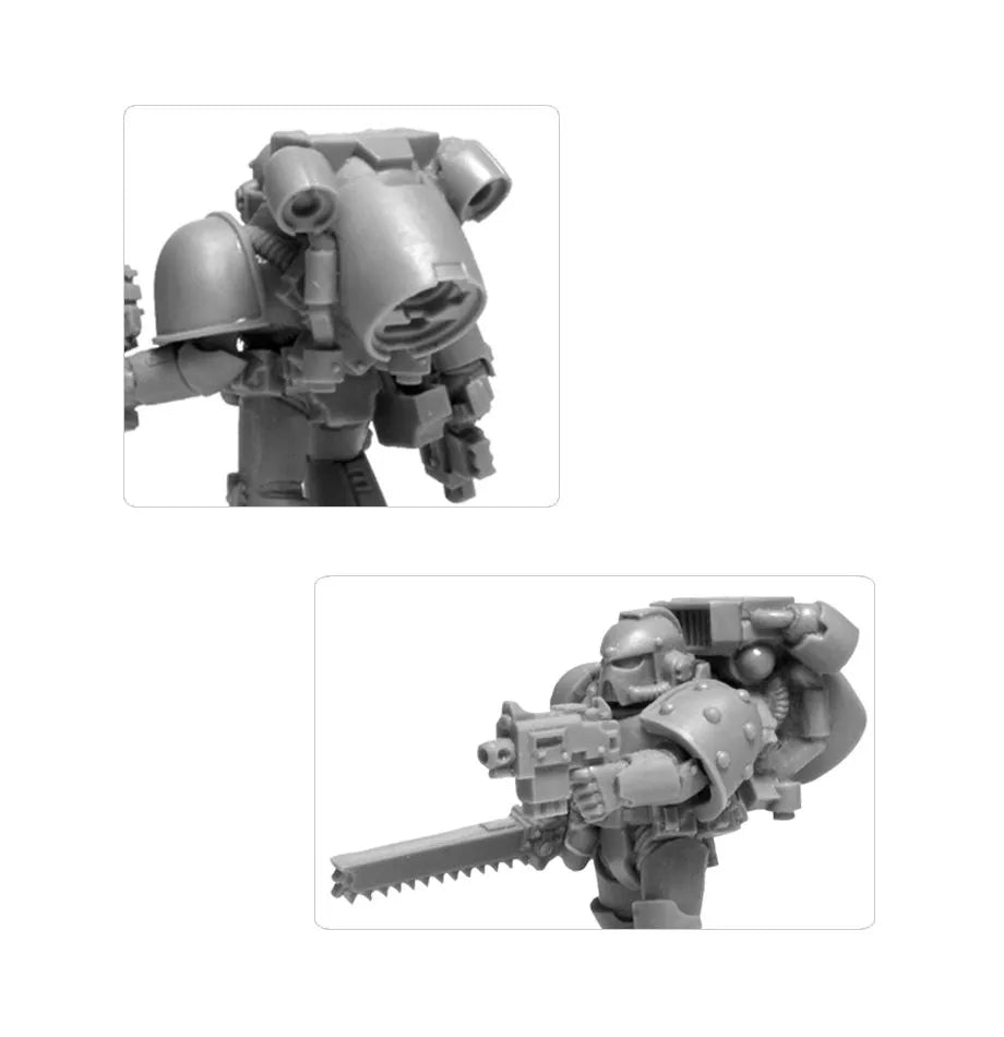 MKIV Space Marine Assault Squad