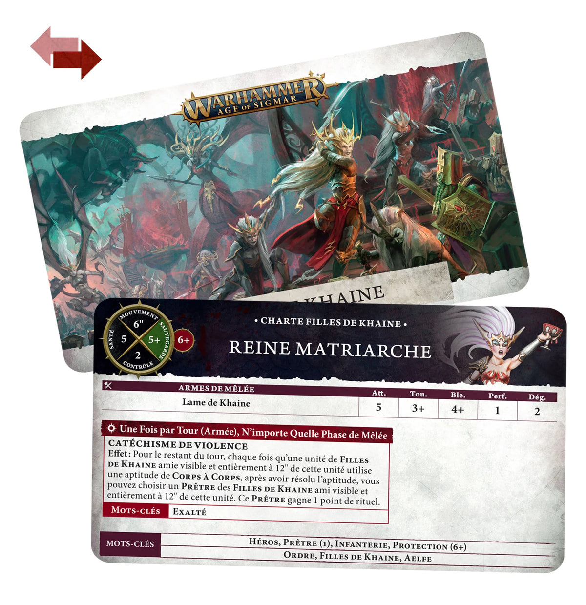Cartes de Charte: Daughters of Khaine