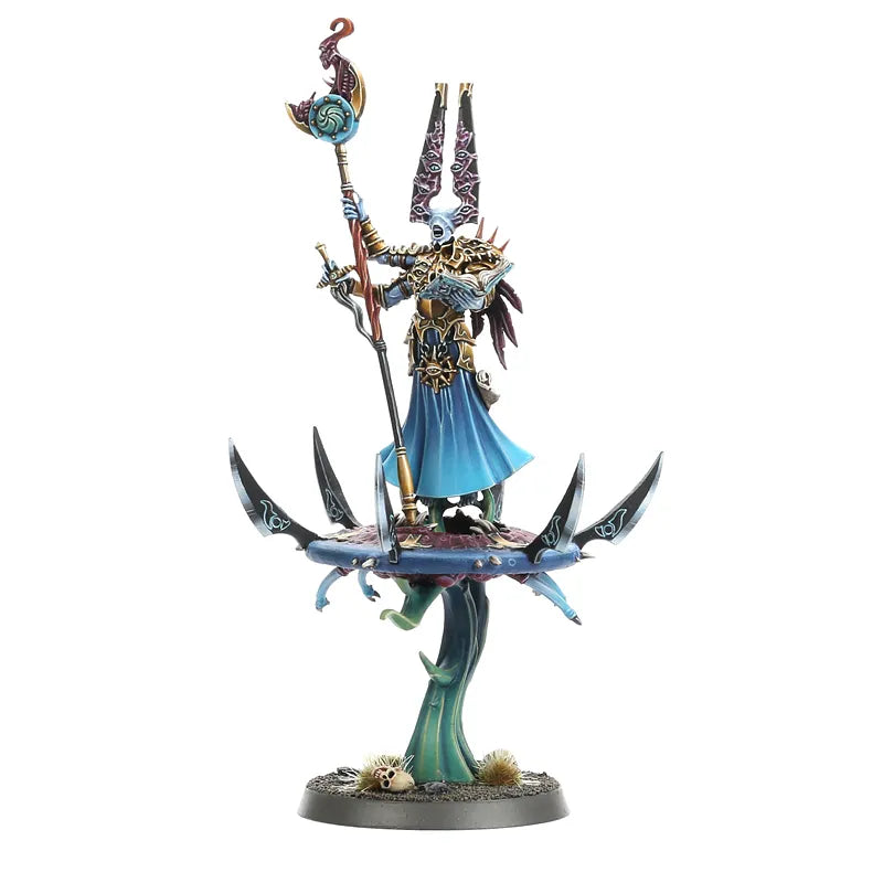 Invocateur Cachectique sur Disque de Tzeentch