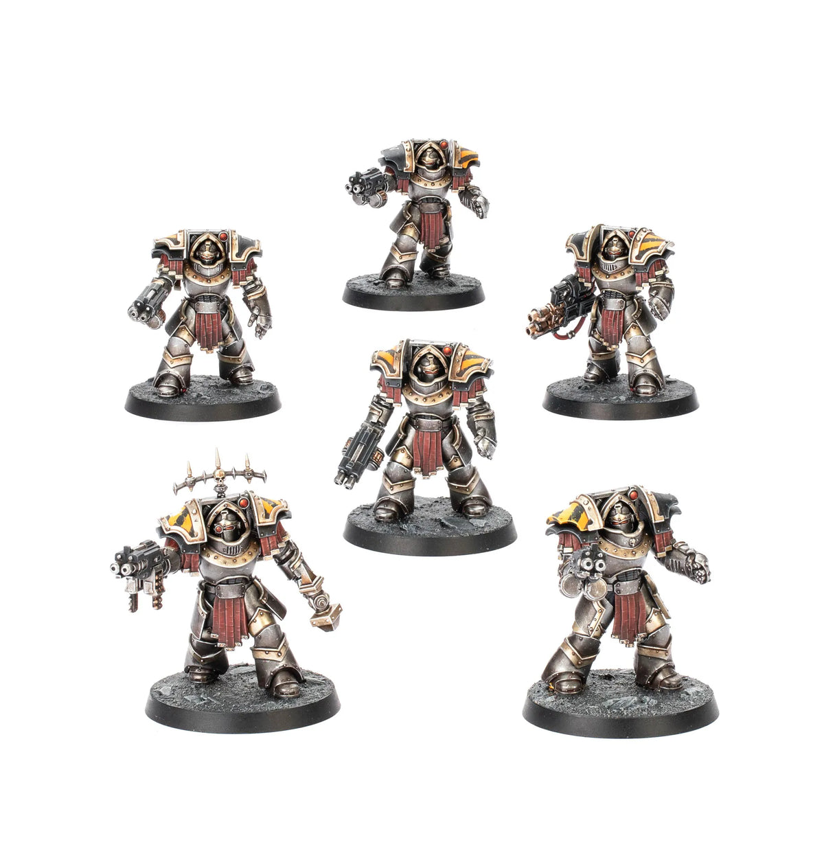 Terminators Cataphractii avec Combi-bolters et Gantelets Énergétiques