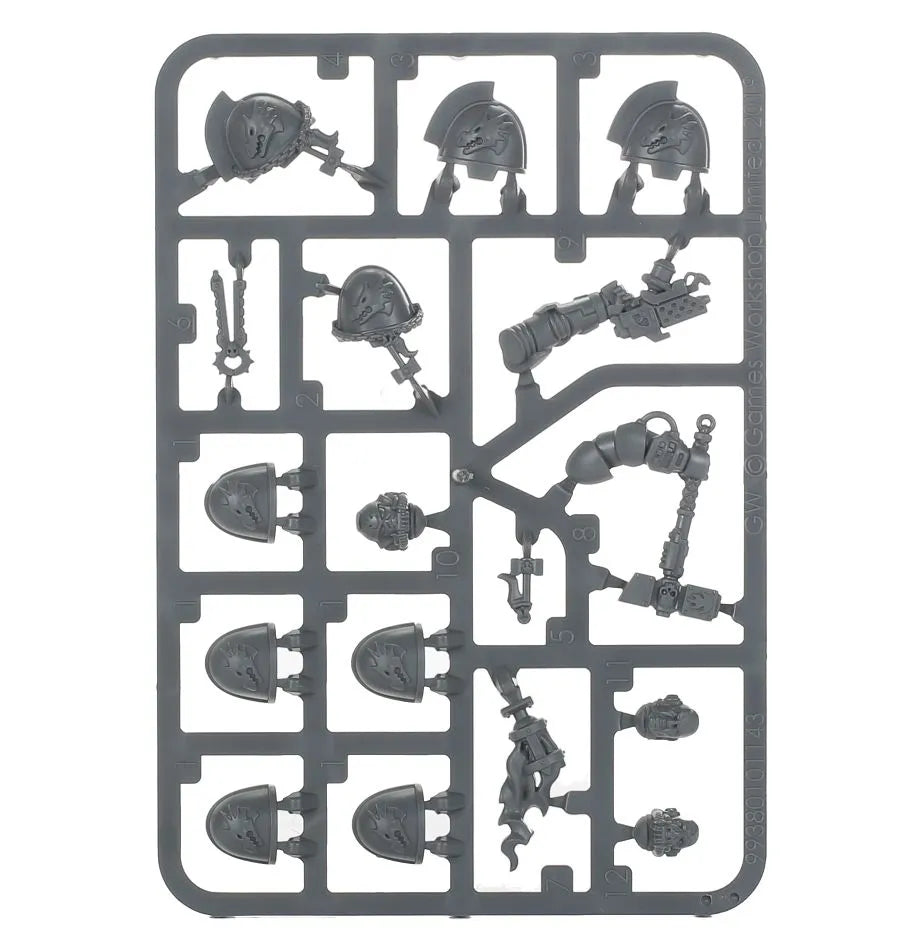 Améliorations et décalcomanies Salamanders Primaris