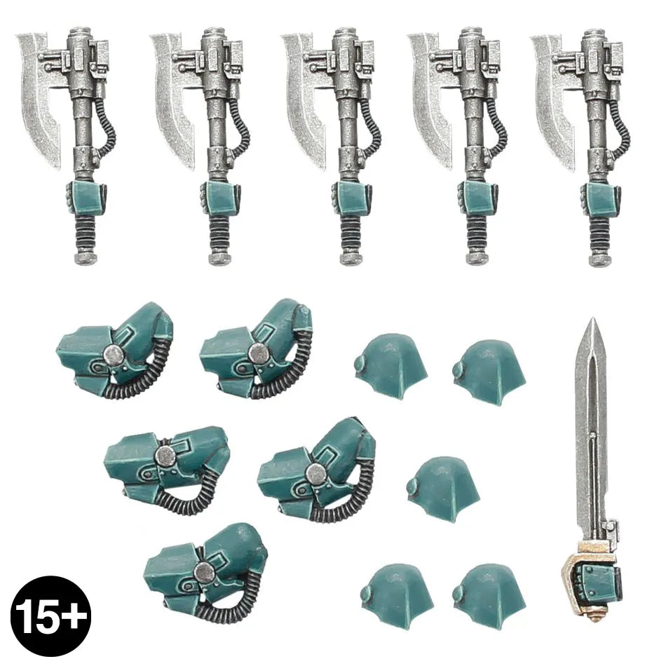 Set de Haches Énergétiques pour Terminators Tartaros des Légions