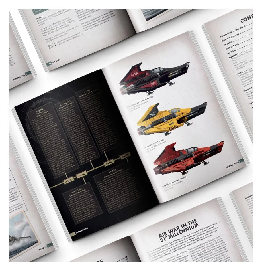 Warhammer: The Horus Heresy - Aeronautica Imperialis Rulebook (Anglais)