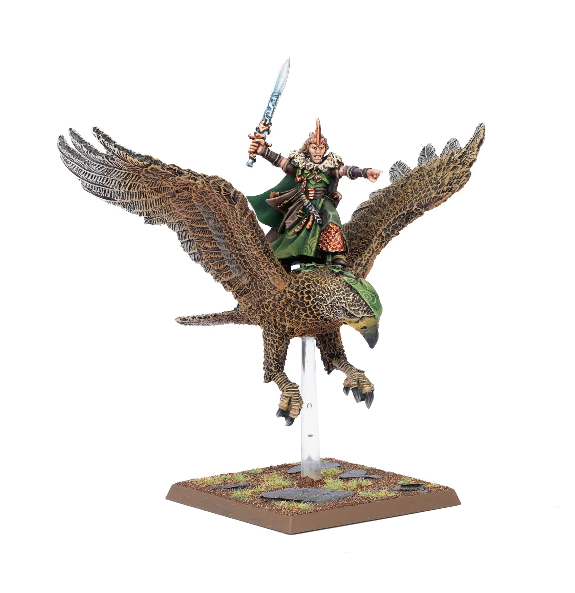 Noble Elfe Sylvain sur Grand Aigle