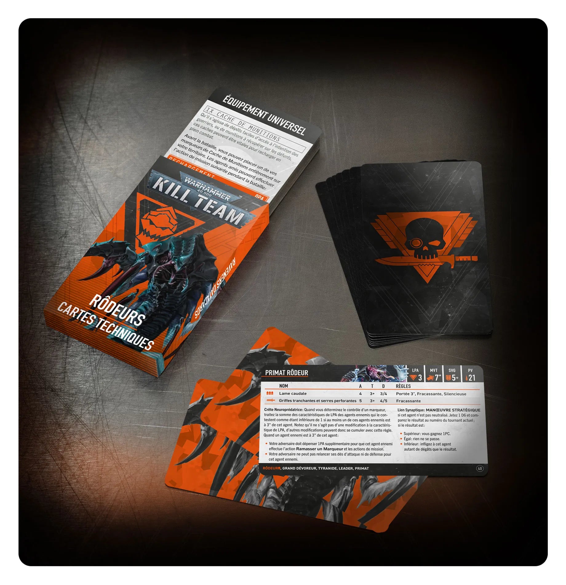Kill Team: Rôdeurs – Cartes Techniques