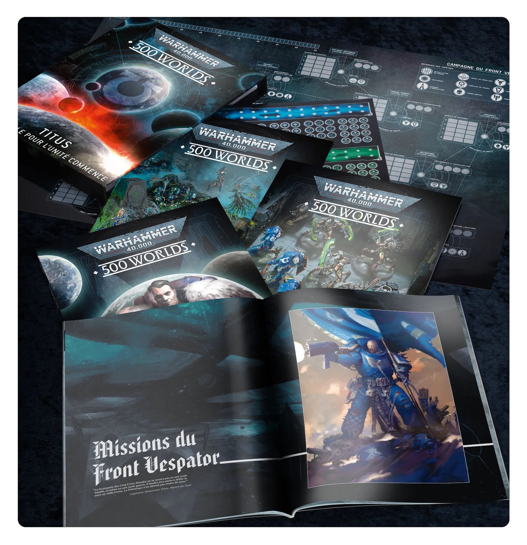 500 Worlds: Titus – La Bataille Pour l'Unité Commence