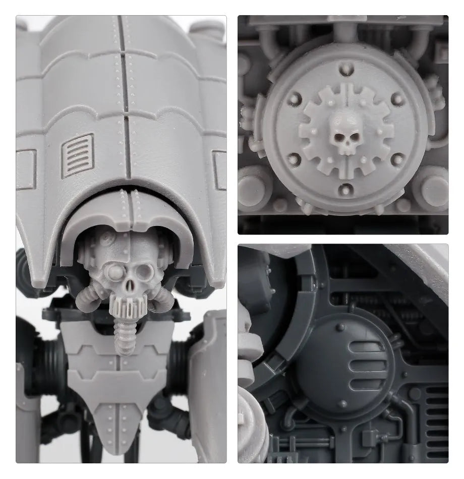 Armigère Moirax du Mechanicum avec Mousquets à Foudre