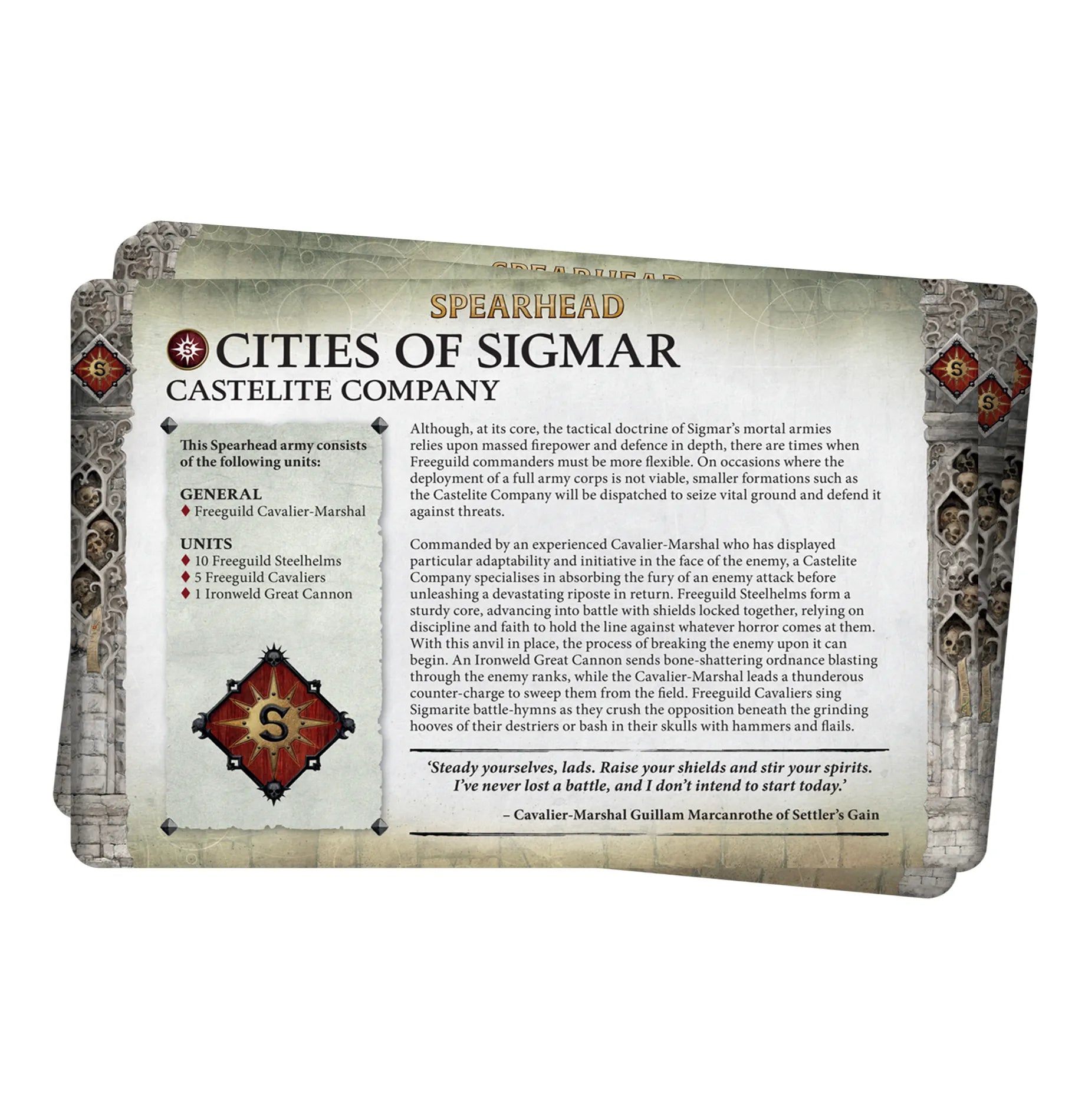 Faction Pack: Cities of Sigmar (Anglais)