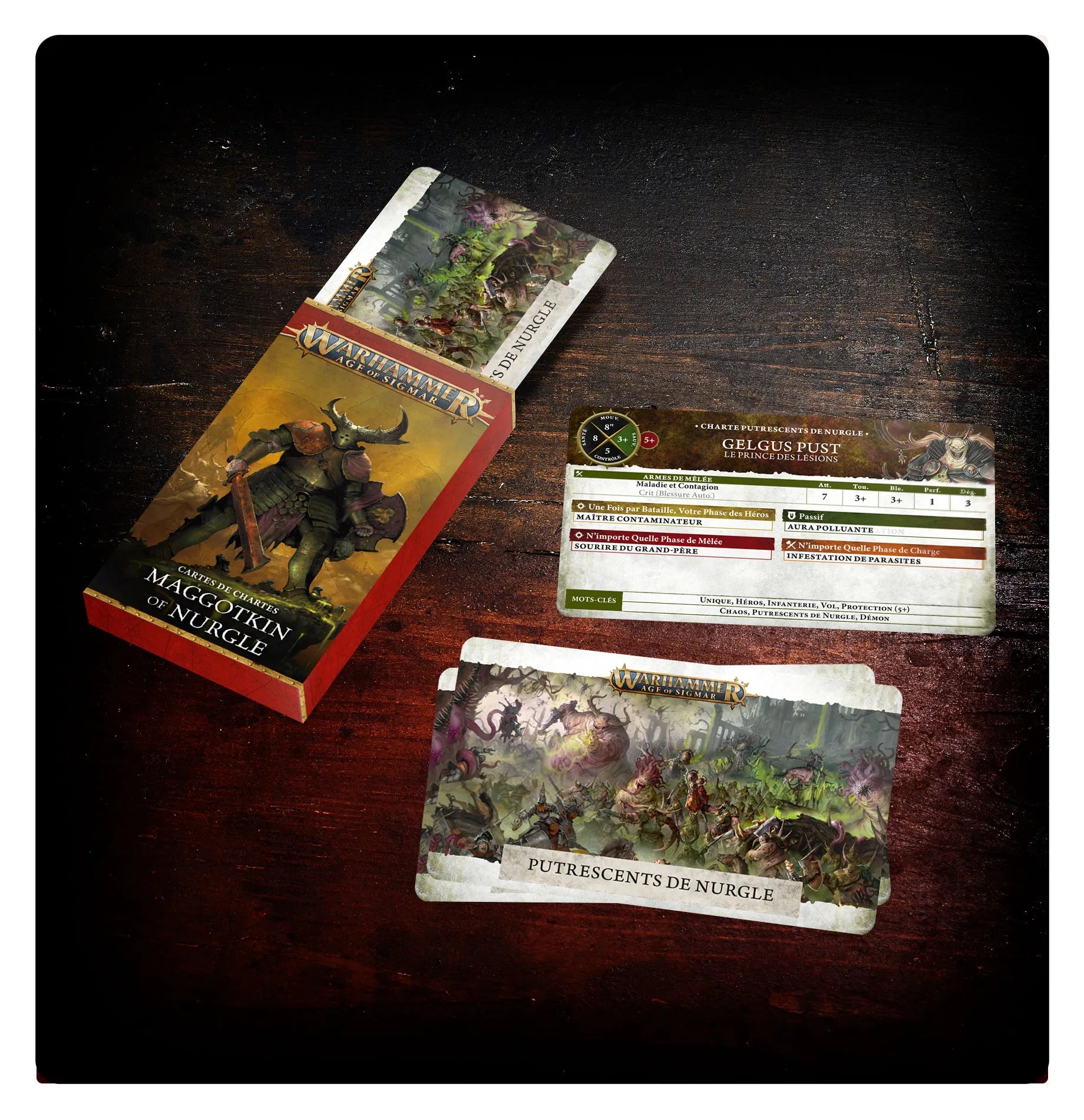 Cartes de Charte: Maggotkin of Nurgle