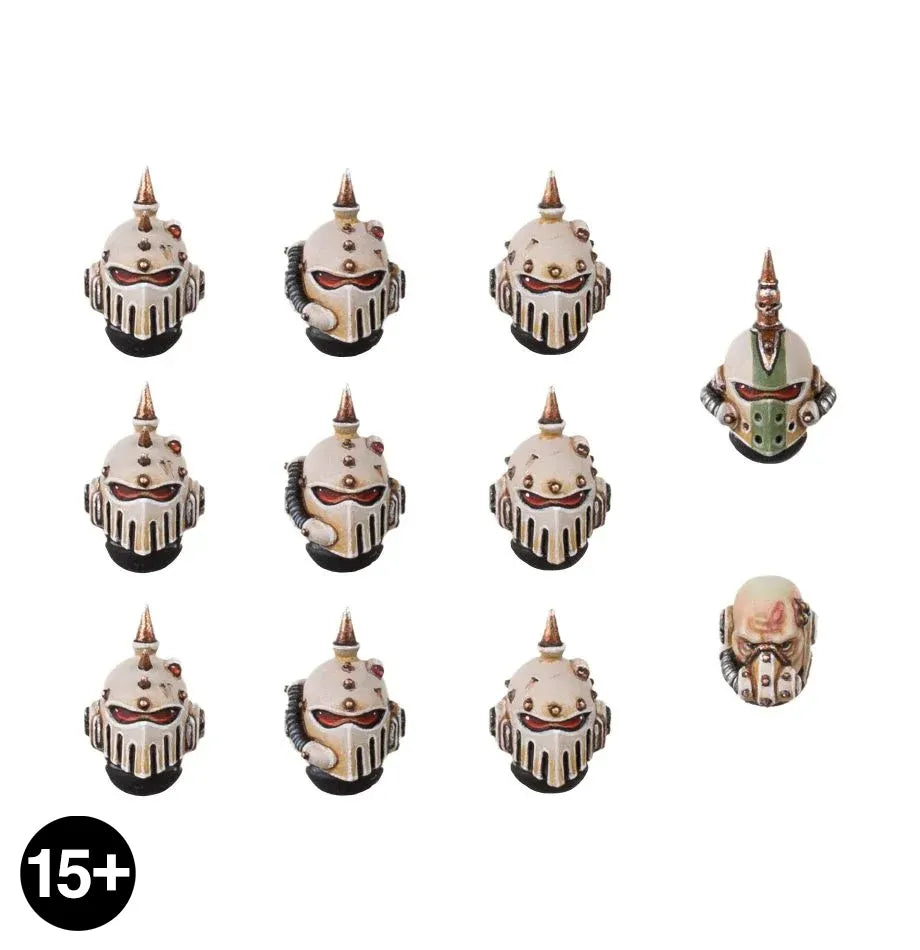 Death Guard MKVI Heads