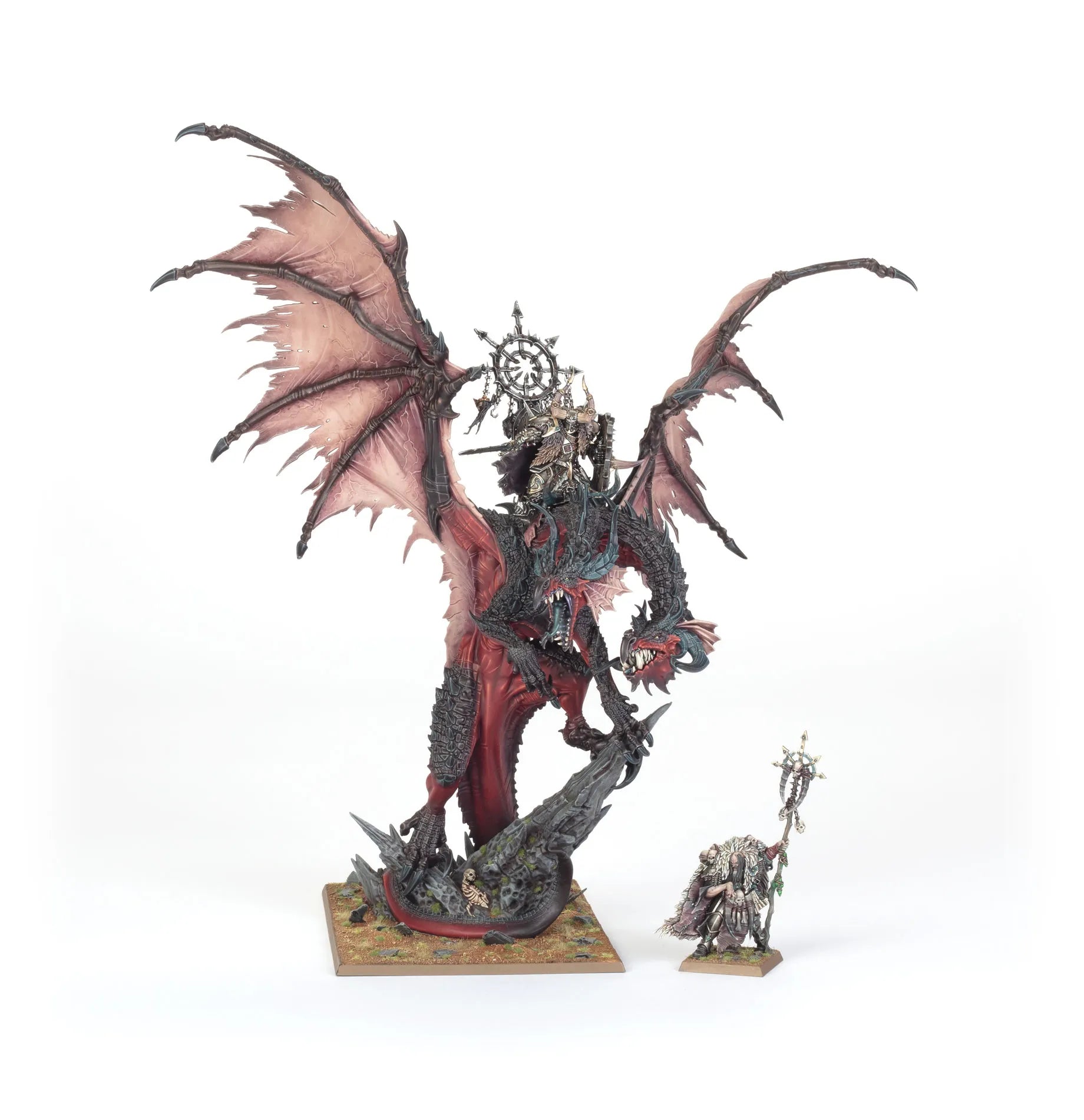 Seigneur/Sorcier sur Dragon du Chaos