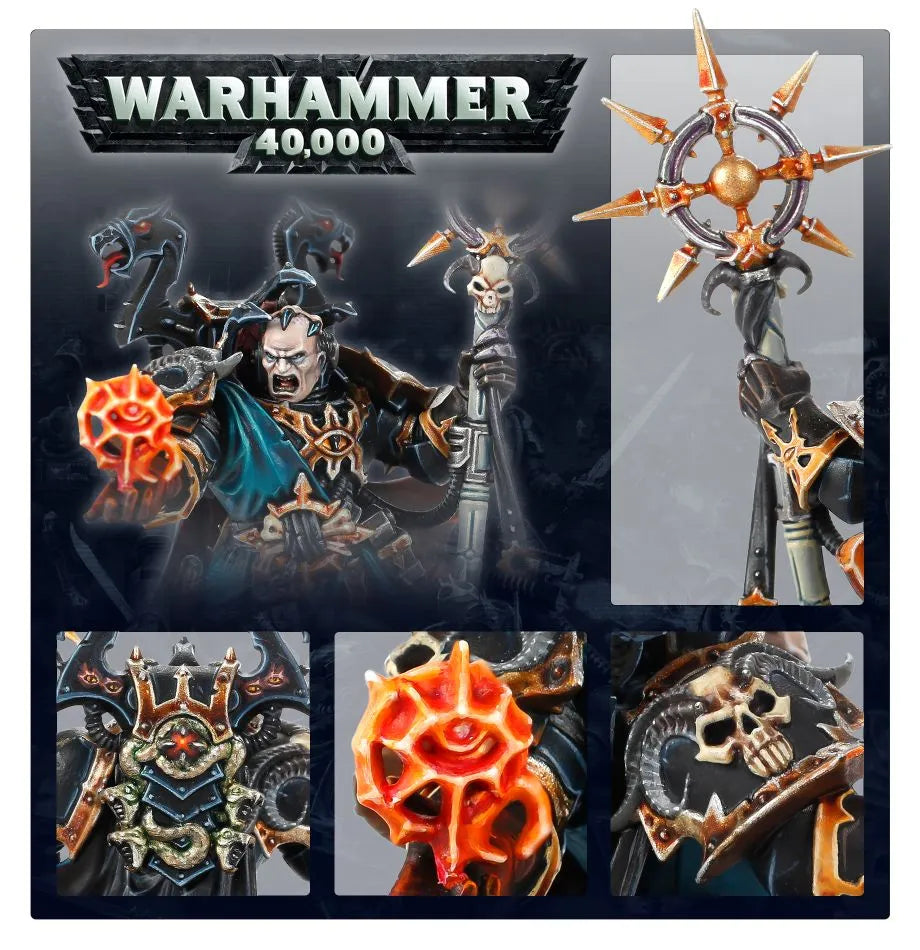 Sorcier Space Marine du Chaos