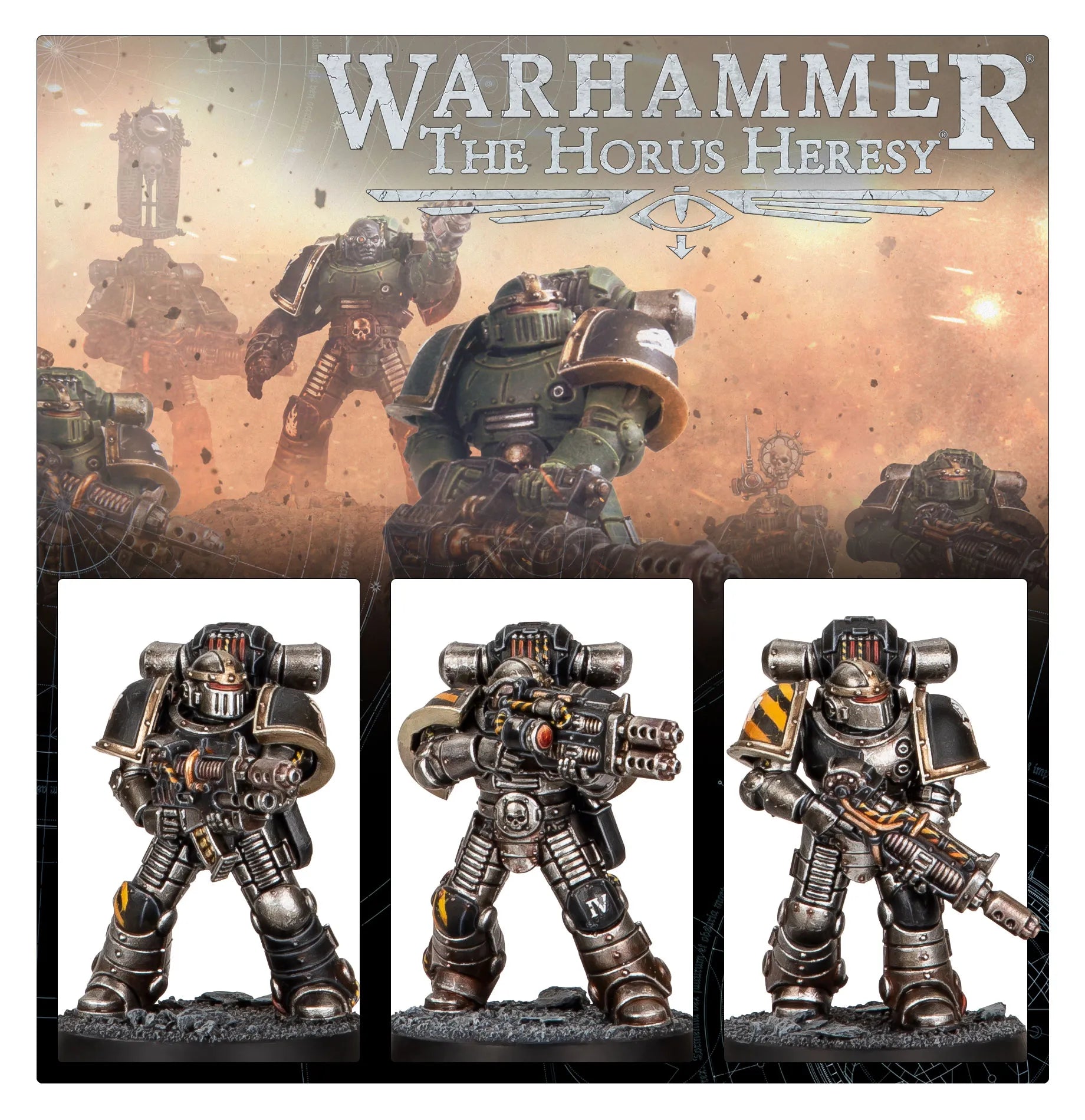 Escouade de Vétérans Tactiques MkII avec Armes Désintégratrices