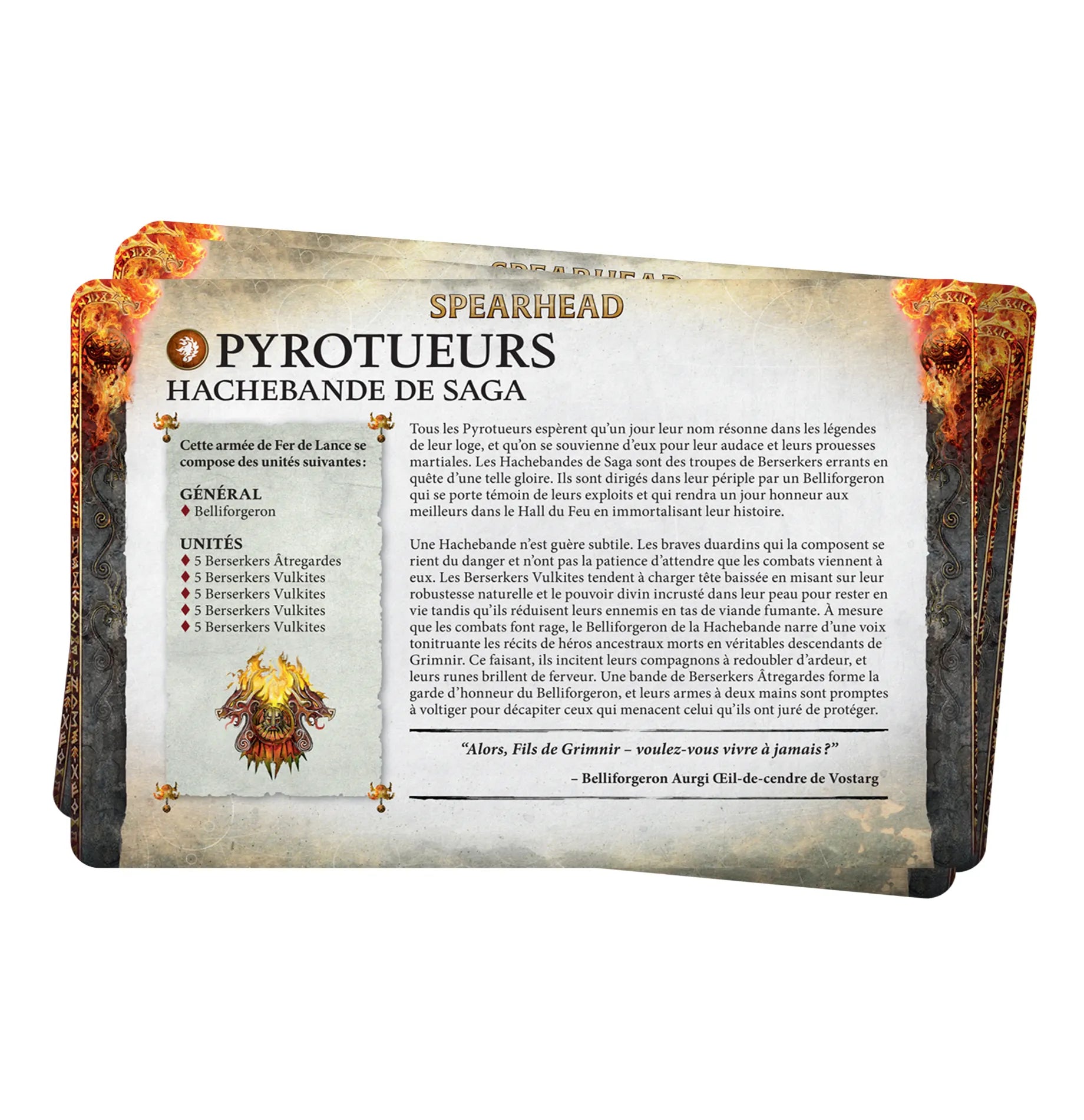 Pack de Faction: Pyrotueurs