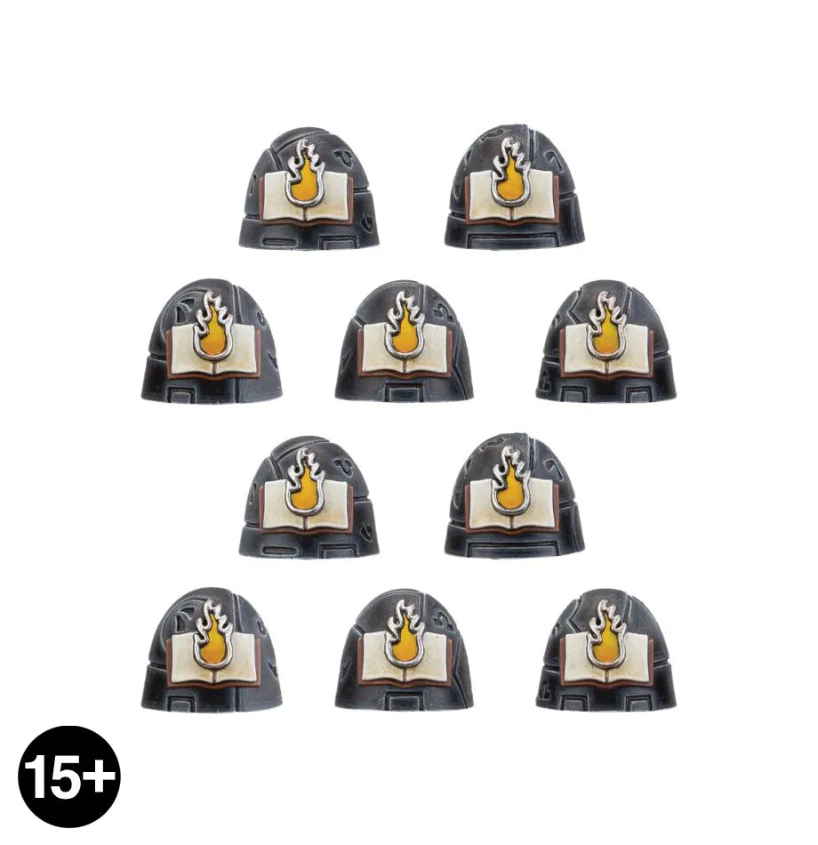 Word Bearers MkVI Shoulder Pads