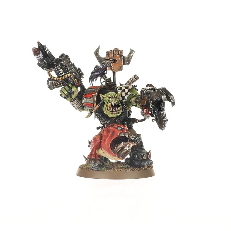 Boss de Guerre Ork avec Squig d'Attak'