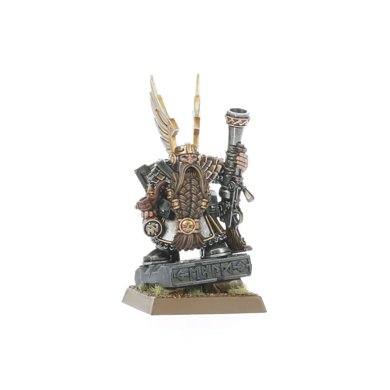 Thane Nain avec Arquebuse sur Pierre de Serment
